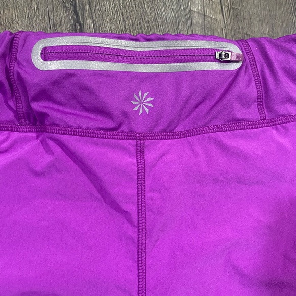 ATHLETA Purple Athletic Shorts - Picture 5 of 6